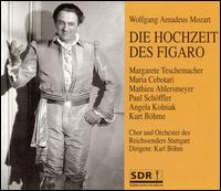 Mozart: Die Hochzeit des Figaro - Elisabeth Waldenau (mezzo-soprano); Hans Herbert Fiedler (bass); Hubert Buchta (tenor); Kurt Bhme (bass);...