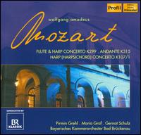 Mozart: Flute & Harp Concerto K. 299; Andante K. 315; Harp Concerto K. 107/1 - Maria Graf (harp); Pirmin Grehl (flute); Bayerisches Kammerorchester Bad Brckenau; Gernot Schulz (conductor)