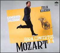 Mozart: Horn Concertos 1-4 - Felix Klieser (horn); Camerata Academica Salzburg