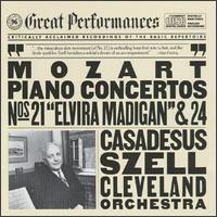 Mozart: Piano Concerto Nos. 21 & 24 - Robert Casadesus (piano); Cleveland Orchestra; George Szell (conductor)