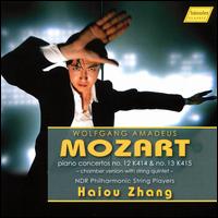 Mozart: Piano Concertos No. 12 K414 & No. 13 K415 - Chamber Version - Anna Lewis (viola); Eunseon Jang (double bass); Friederike Starkloff (violin); Haiou Zhang (piano);...