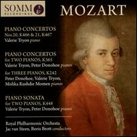 Mozart: Piano Concertos Nos. 20, K 466 & 21, K 467; Piano Concerto for Two Pianos, K 365; Piano Concerto for Three Pi - Mishka Rushdie Momen (piano); Peter Donohoe (piano); Valerie Tryon (piano); Royal Philharmonic Orchestra