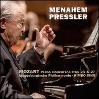 Mozart: Piano Concertos Nos. 23 & 27 - Menahem Pressler (piano); Magdeburgische Philharmonie; Kimbo Ishii (conductor)