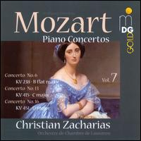 Mozart: Piano Concertos, Vol. 7 - Christian Zacharias (piano); Lausanne Chamber Orchestra; Christian Zacharias (conductor)