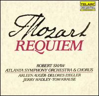 Mozart: Requiem - Arleen Augér (soprano); Delores Ziegler (mezzo-soprano); Jerry Hadley (tenor); Tom Krause (bass);...