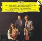 Mozart: Sinfonia Concertante, K. 364; Violin Concerto No. 1 - Gidon Kremer (violin); Kim Kashkashian (viola); Wiener Philharmoniker; Nikolaus Harnoncourt (conductor)