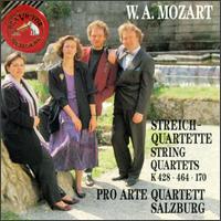 Mozart: String Quartets K 428, 464, 170 - Barbara Lubke (cello); Brigitte Schmid (violin); Harald Herzl (violin); Peter Langgartner (viola);...