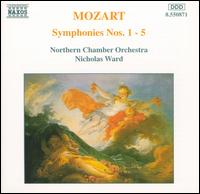 Mozart: Symphonies Nos. 1-5 - Northern Chamber Orchestra; Nicholas Ward (conductor)
