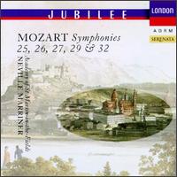 Mozart: Symphony Nos.25, 26, 27, 29 & 32 - Academy of St. Martin in the Fields; Neville Marriner (conductor)