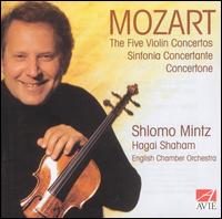Mozart: The Five Violin Concertos; Sinfonia Concertante; Concertone - Hagai Shaham (violin); John Anderson (oboe); Josephine Knight (cello); Shlomo Mintz (viola); Shlomo Mintz (violin);...