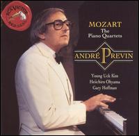 Mozart: The Piano Quartets - Andr Previn (piano); Gary Hoffman (cello); Heiichiro Ohyama (viola); Young Uck Kim (violin)