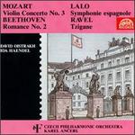 Mozart: Violin Concerto No. 3; Beethoven: Romance No. 2; Edouard Lalo: Symphonie espagnole; Ravel: Tzigane