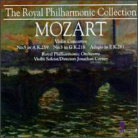 Mozart: Violin Concertos No. 5 K.219 & No. 3 K.216; Adagio in E, K.261 - Jonathan Carney (violin); Royal Philharmonic Orchestra