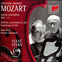 Mozart: Violin concertos Nos. 1-5; Sinfonia concertante, K. 364; Concertone, K. 190 - Isaac Stern (violin); Neil Black (oboe); Pinchas Zukerman (violin); Pinchas Zukerman (viola)