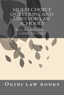 Multi Choice Questions and Mbes for Law Schools: Easy Read Version ... Look Inside!