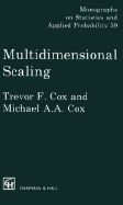 Multidimensional Scaling - Cox, Trevor F, and Cox, M a a