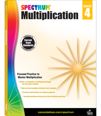 Multiplication Workbook, Grade 4: Volume 113 - Spectrum (Compiled by)