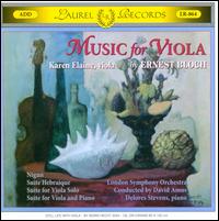Music for Viola by Ernest Bloch - Delores Stevens (piano); Karen Elaine (viola); London Symphony Orchestra; David Amos (conductor)