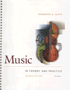 Music in Theory and Practice: Volume 1