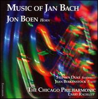 Music of Jan Bach - Charlene Zimmerman (clarinet); James Berkenstock (bassoon); Jean Berkenstock (flute); Jeff Handley (percussion);...