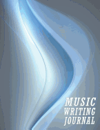 Music Writing Journal: Sheet Music & College Ruled Paper for Composing & Writing - Red