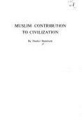 Muslim Contribution to Civilization