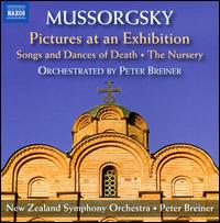 Mussorgsky: Pictures at an Exhibition; Songs and Dances of Death; The Nursery - New Zealand Symphony Orchestra; Peter Breiner (conductor)