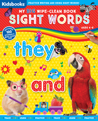 My Big Wipe-Clean Book: Sight Words - Publishing, Kidsbooks (Editor)