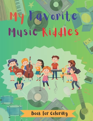 My Favorite Music Riddles: Book for Coloring - Queen, Mary