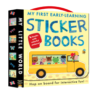 My First Early-Learning Sticker Books Boxed Set
