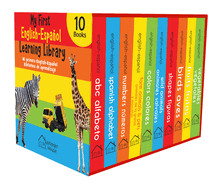 My First English - Espaol Learning Library (Mi Primea English - Espaol Learning Library): Boxset of 10 English - Spanish Board Books