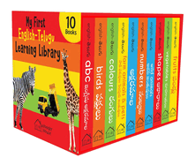My First English: Telugu Learning Library: Boxset of 10 English Telugu Board Books
