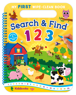 My First Wipe-Clean Book: Search & Find 123 - Publishing, Kidsbooks (Editor)