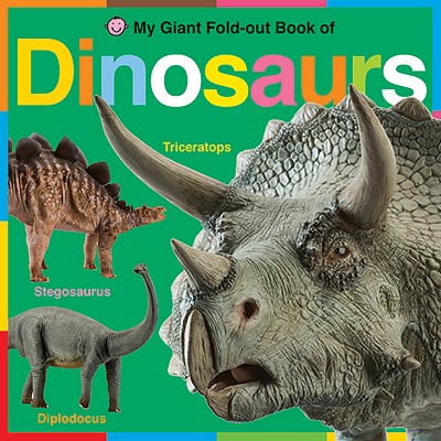My Giant Fold-Out Book of Dinosaurs - Priddy, Roger