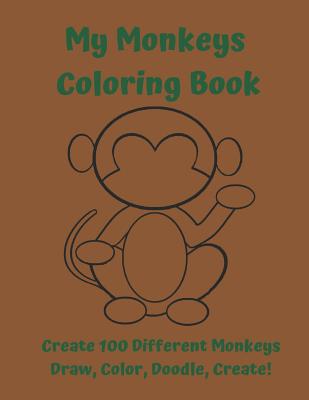 My Monkeys Coloring Book - Hunt, Abigaile