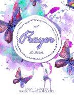 My Prayer Journal: Journal Bible Large Print with Bible Verse Coloring Pages