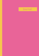 My Therapy Journal: A Guide to Getting the Most Out of Counseling, Therapy, or Coaching. Pink&yellow.