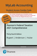 Mylab Accounting With Pearson Etext--Combo Access Card--for Pearson's Federal Taxation 2021 Comprehensive