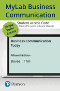 Mylab Business Communication with Pearson Etext -- Access Card -- For Business Communication Today