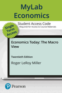 Mylab Economics with Pearson Etext -- Access Card -- For Economics Today: The Macro View