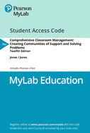 Mylab Education with Pearson Etext -- Access Card -- For Comprehensive Classroom Management: Creating Communities of Support and Solving Problems