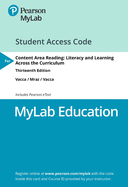 Mylab Education with Pearson Etext -- Access Card -- For Content Area Reading: Literacy and Learning Across the Curriculum