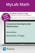 Mylab Math with Pearson Etext -- 12-Week Access Card -- For Interactive Developmental Math