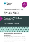 Mylab Math with Pearson Etext -- 18 Week Standalone Access Card -- For Precalculus: A Unit Circle Approach