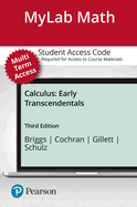 Mylab Math with Pearson Etext Access Code (24 Months) for Calculus: Early Transcendentals
