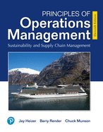 Mylab Operations Management with Pearson Etext -- Access Card -- For Principles of Operations Mangement: Sustainability and Supply Chain Management - Heizer, Jay, and Render, Barry, and Munson, Chuck