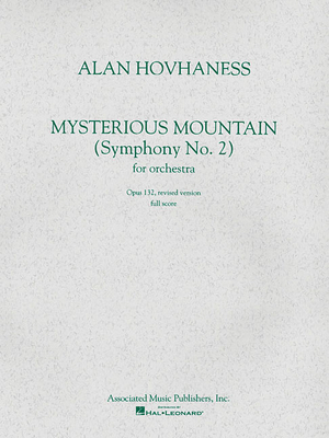 Mysterious Mountain Score - Hovhaness, A, and Hovhaness, Alan