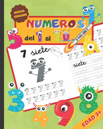 N?MEROS DEL 1 AL 20, y ms all!: Cuaderno Infantil de Escritura Num?rica - Aprende a Escribir Y Contar de Forma Divertida - Actividades de Recuento Y Colorear Animales - A Partir de 3 Aos, Preescolar.
