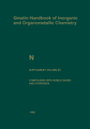 N Nitrogen: Compounds with Noble Gases and Hydrogen