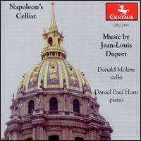 Napoleon's Cellist - Daniel Paul Horn (piano); Donald Moline (cello)